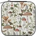thumbnail image 2 of SKYSONIC Mushroom Travel Jewelry Box PU Leather Jewelry Organizer Ideal Gift for Women Girls, Portable Mini Jewelry Travel Case for Stud Earrings Rings Necklaces Bracelets, 2 of 7
