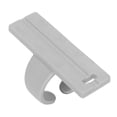 thumbnail image 4 of Regla de dedo dental con anillo de plástico, escala de precisión, regla de medida dental compacta y portátil para dentistas, color gris, 4 of 14