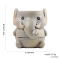 thumbnail image 4 of Cartoon Animal Split Flower Pot Cute Bear Elephant Desktop Potted Resin Ornament, 4 of 12