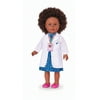 My Life As 18" Poseable Scientist Doll, African American, 13 Pieces