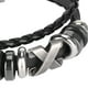 thumbnail image 5 of Cuerda De Mano Pulsera De Punto De Múltiples Capas Pulsera De Pareja De Cuero De Moda Hecha A Mano Conjunto De Pulsera De Cuero Trenzado para Hombres Y Mujeres Ajustable ANGGREK  Otros, 5 of 8
