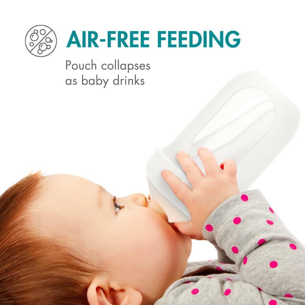 Boon Nursh 8oz Bottle Set Blue - 3 pack