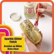 Mod Podge Dishwasher Safe Gold Glitter, 8 fl oz
