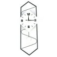 thumbnail image 6 of Wall Clock Modern Pendulum Wall Clock with Silent Movement Metal+ Solid Wood, 6 of 9