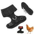 thumbnail image 4 of Arnés De Pollo Con Correa, Diseño De Pestillo De Seguridad De Arnés De Pollo Transpirable Para Gallos Para Gallina EOTVIA No, 4 of 6