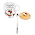 thumbnail image 3 of Sanrio Hello Kitty Holiday 17-Ounce Glass Coffee Mug With Lid and Spoon, 3 of 8