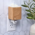 thumbnail image 3 of Allswell Ceramic Bamboo Pluggable Wax Warmer with Wood-Inspired Design, 3 of 7
