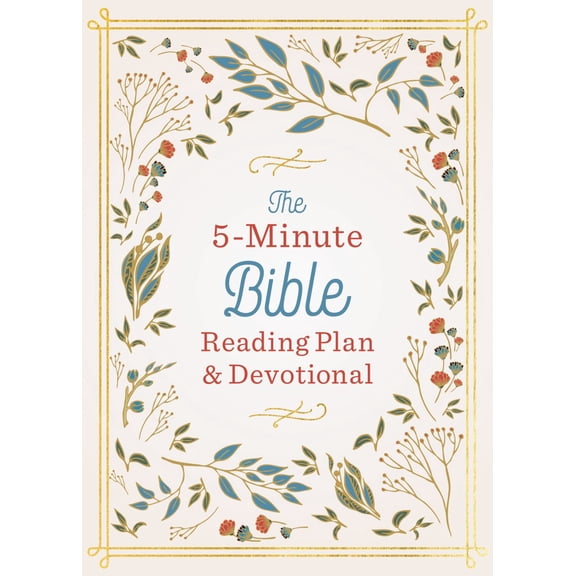 Pre-Owned The 5-Minute Bible Reading Plan and Devotional (Paperback) 1643525115 9781643525112