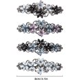 thumbnail image 2 of 4Pcs Vintage Hair Barrettes,Happon Crystal French Barrette， Rhinestone Pearl Hair Clips,Flower Side Hair Clip for Women Girl，Fashion Ponytail Holders Barrettes for Daily Wear Mothers Day Gifts, 2 of 7