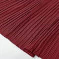 thumbnail image 5 of Home Soft Things Diamond Flannel Pleated Bed Skirt, Brick, King (78" x 80" + 18"), 5 of 6