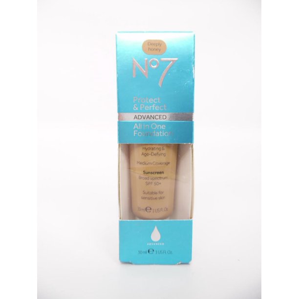 No7 Protect & Perfect Advanced All in One Foundation SPF 50 Deeply