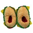 thumbnail image 4 of Zapatillas de felpa Zapatillas de invierno Dormitorio Adorable Dormitorio para adultos Niñas Regalos de cumpleaños Novedad Sala de estar Zapatillas Fernando Zapatilla de hamburguesa, 4 of 8
