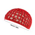 thumbnail image 4 of Mesh Hair Net Crochet Fish Cap Snood Sleeping Night Cover Turban Hairnet Dom, 4 of 5