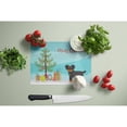 thumbnail image 3 of Caroline's Treasures CK3856LCB Morkie Christmas Tree Glass Cutting Board Large, 12H x 16W, multicolor, 3 of 4