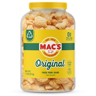 Uncle Ray's Salt & Vinegar Pork Rinds – 2.29 Oz, Pack Of 12, USA Made