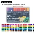 thumbnail image 7 of ASOVNXF Dual Coloring Markers Brush Pens, 100 Fine Point Art Markers,Coloring Markers for Adults Coloring Books No Bleeding, for Adult Book Cards Drawing Craft Kit Teacher Office Supplies, 7 of 7