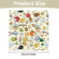 thumbnail image 5 of Woahu Cat Grooming Wrap,Cat Grooming Supplies for Cutting Nails,Cat Restraint for Nail Clipping To Anti-Scratch/Runaway/Bitten, Cat Swaddle Wrap for Calming & Holding Cat (L 45*45Cm-Graffiti), 5 of 7