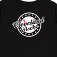 thumbnail image 4 of Inktastic Cleveland Rocks with Baseball in Circle and Stars Inversed Boys or Girls Long Sleeve Toddler T-Shirt, 4 of 5