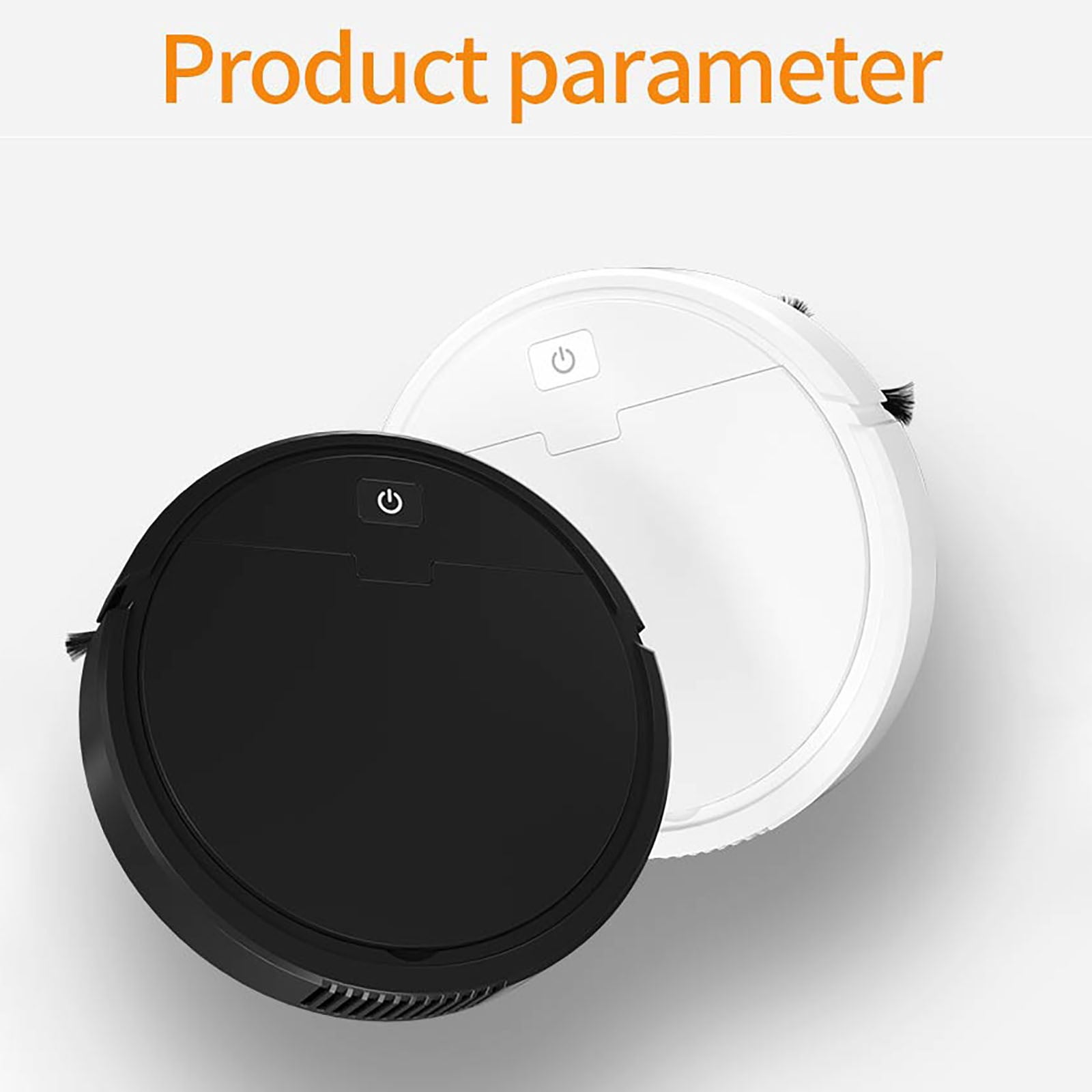 Nkmbld Robot Vacuum Cleaner Sweeping Robot, Household Three in One Cleaning Machine, Charging Intelligent Vacuum Cleaner, Black