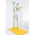 thumbnail image 4 of Fitness Kid Comet 5 Kids Indoor Home Playground/Gym (Green Apple - Regular - 7' 5" - 9' 11"), 4 of 10