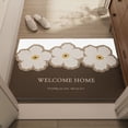 thumbnail image 4 of Uklsqma Silk Pvc Non-Slip Entryway Mat | Wear-Resistant Mud Scraper Doormat | Customizable 16X24In Rug | Absorbent Quick-Dry Floor Mat for Home, Bathroom, Shower, and High-Traffic Areas, 4 of 6