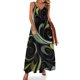 thumbnail image 1 of Vestido sin mangas de pino con vidrieras, vestido de fiesta de lujo para mujer, vestido largo para mujer, verano, 1 of 7
