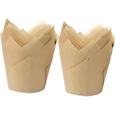100pcs Cake Cups Cupcake Liner Cupcake Wrappers Paper Cupcake Liners Cupcake Baking Tray Baking Cup Wrapper Baking Cupcake Liners Holders Convenient Cupcake Liners Cake Baking Cups