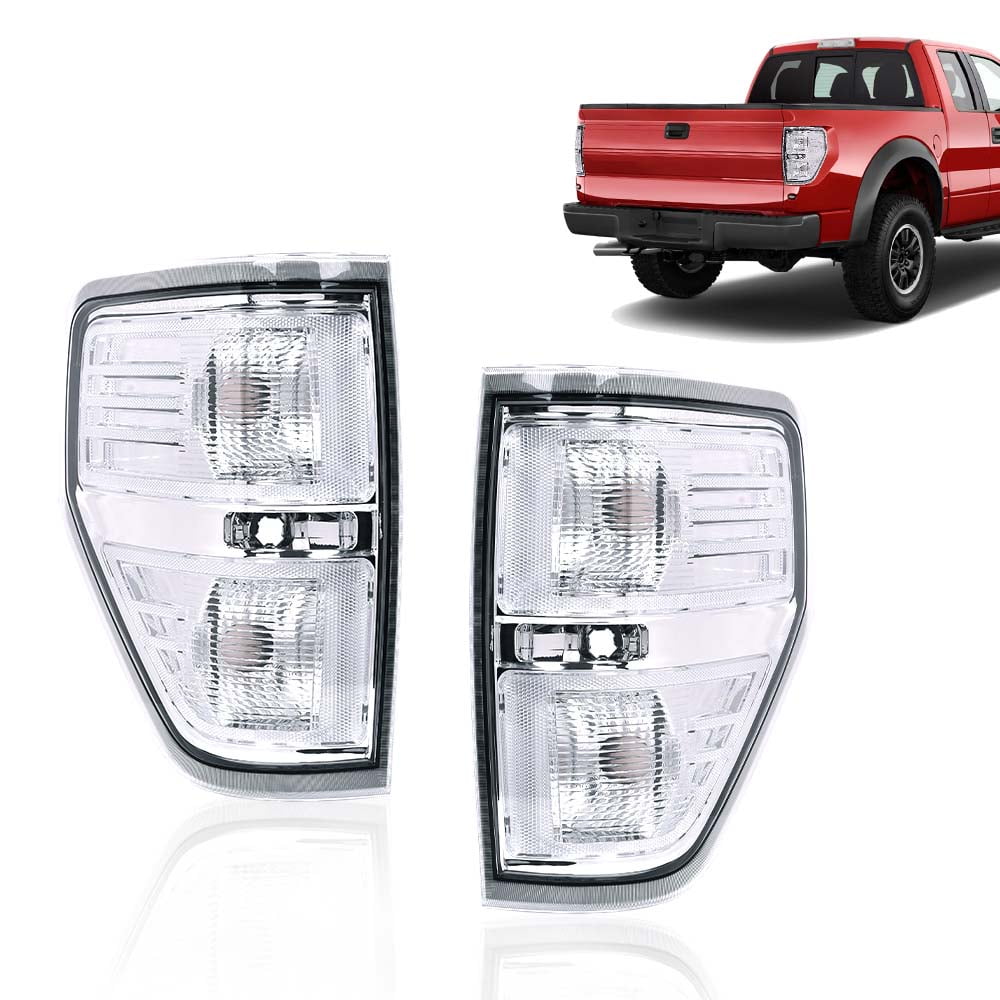 PIT66 Tail Lights Assembly, Fit for 2009-2014 Ford F150 Tail Lamp Driver And Passenger Side