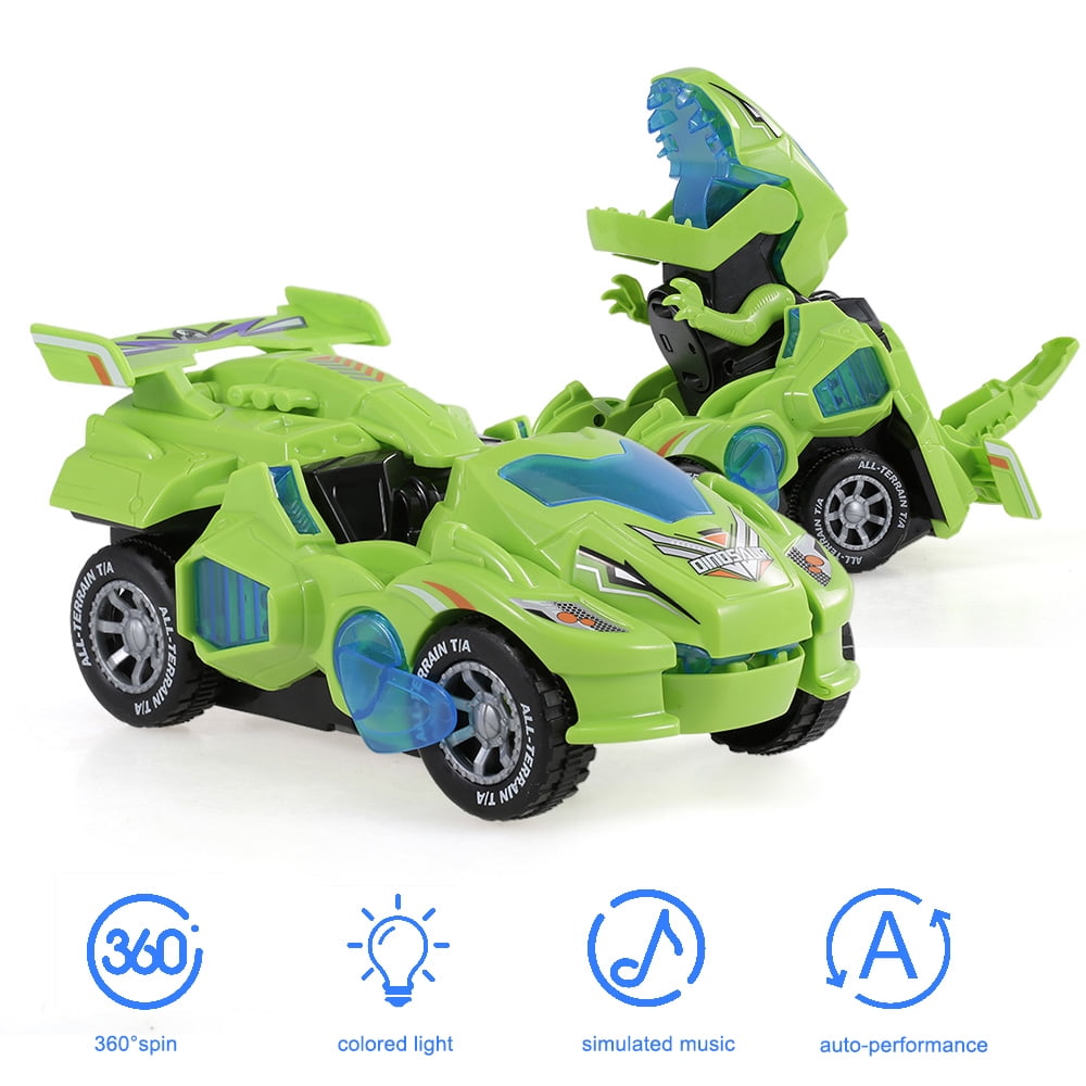 kecivnte Pull Back Original Dinosaur Cars 4-Pack Dino Cars Toys with Big Tire Wheel for 3-14 Year Old Boys Girls Creative Gifts for Kids Animal Vehicles for Kids Party Favors