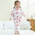 thumbnail image 6 of WIBACKER 6M-6Y Baby Warm Flannel Sleeping Bag, Infant Sleepsuit, Kids Toddler Boys Girls Long Sleeve Double Zipper Wearable Sleep Sack - Flamingos, 6 of 10