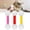 Yellow+pink+red, variant on Q Tip Cat Toy, Giant Cotton Swab Catnip Kicker Toy, Soft Plush Cat Kick Stick for Indoor Cats, Interactive Bite & Play Toy (Green+Sky Blue+Purple)