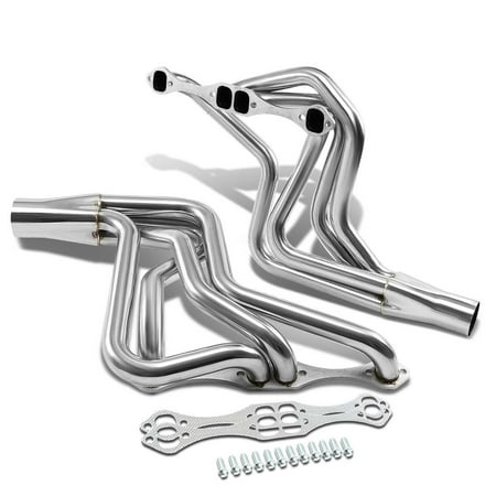 Chevy Truck Exhaust Manifold - For 73-83 Chevy Malibu V8 Small Block 4-1 Long Tube Performance Header Exhaust Manifold