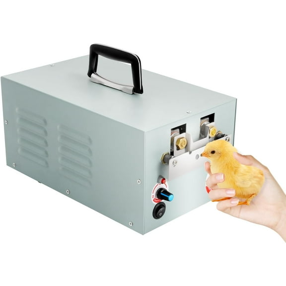 Automatic Chicken Debeaking Machine 110V 220-250W Auto Electric Chicken Beak Cutter Remover Poultry Debeaker Machine for Chicks Chicken Debeaker Cutting Beak Cutting Tool