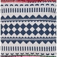 thumbnail image 5 of Laddha Home Designs Handwoven Chindi Geometric Throw Pillow Cover - 18" - Multicolored, 5 of 6