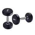 thumbnail image 3 of Colaxi Round Dumbbell Nonslip Full Body Workout for Training Exercise Weightlifting 5kg, 3 of 8