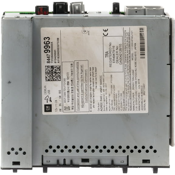 Restored 2018-20 Chevrolet Terrain AM FM Radio Receiver Audio Equipment Model ID 84479963 (Refurbished)