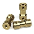 thumbnail image 3 of 4-6mm Brass Motor Copper Shaft Coupling Coupler Connector Sleeve Adapter, 3 of 8