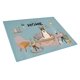 thumbnail image 1 of Caroline'S Treasures Ck7981Lcb Dark Brindle Bull Terrier Sweet Home Tabla De Cortar De Vidrio Tabla De Cortar Y Servir De Cocina De Vidrio Templado Decorativa Grande Tabla De Cortar De Gran Tamaño, 1 of 1