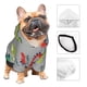 thumbnail image 3 of Fotbe Cute Dinosaur Sudadera con Estampado para Perros Pequeños – Suéter con Capucha para Mascotas, Tela Suave de Forro Polar con Bolsillo-XX-Large, 3 of 7
