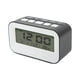thumbnail image 5 of Reloj despertador LCD para niños, retroiluminación, recordatorio de cumpleaños, alarmas musicales, función de repetición, despertador Digital para dormitorio, escuela, negro, 5 of 12