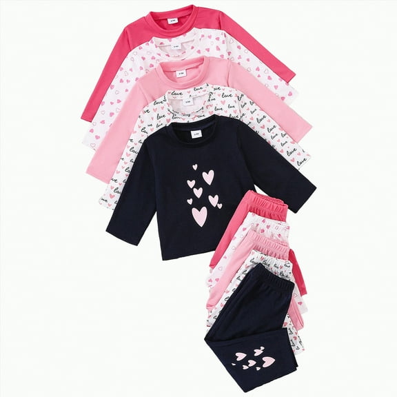 Futezty Toddler Boys Girls Clothes Fall Winter Outfit Sets, Kids Outfits Sets 6 12 18 24 Months 2T 3T 2PCS Tops And Pants