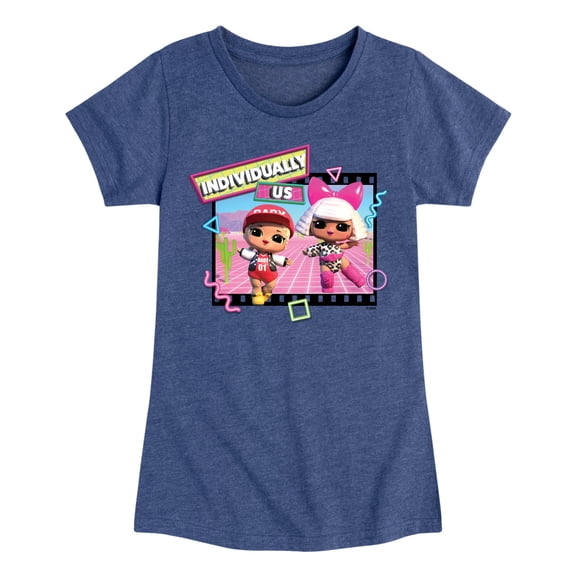 Lol Surprise! - Individually Us - Toddler & Youth Girls Short Sleeve Graphic T-Shirt