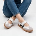 thumbnail image 3 of Tryards Womens Fashion Sneakers Retro Casual Tennis Slip on Flat Loafers Skate Walking Shoes, 3 of 7
