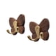 thumbnail image 5 of de madera con forma de mariposa para colgar en la pared, decorativos, únicos, resistentes y a prueba de óxido, paquete único, para el hogar, 5 of 8