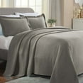 thumbnail image 6 of Superior Celtic Circle Cotton Decorative Bedspread and Sham Set, Twin, Charcoal, 6 of 10