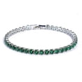 thumbnail image 1 of Luxury 4mm Cubic Zirconia Tennis Bracelets, 1 of 4