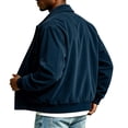 thumbnail image 5 of Men Lapel Collar Corduroy Button Jacket Long Sleeve Vintage Cargo Outer Coat with Pocket, 5 of 7