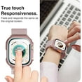thumbnail image 4 of 2 Pack Case with Tempered Glass Screen Protector for Apple Watch SE(2023) Series 6/5/4/SE 40mm JZK Slim Guard Bumper Full Coverage Hard PC Protective Cover HD Ultra-Thin Cover for iWatch, 4 of 7