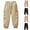Khaki, variant on ATOGUTA Boys School Pants Size 4T-15 Waterproof Lightweight Pants Elastic Waist Outdoors Trousers for Boys Girls Black