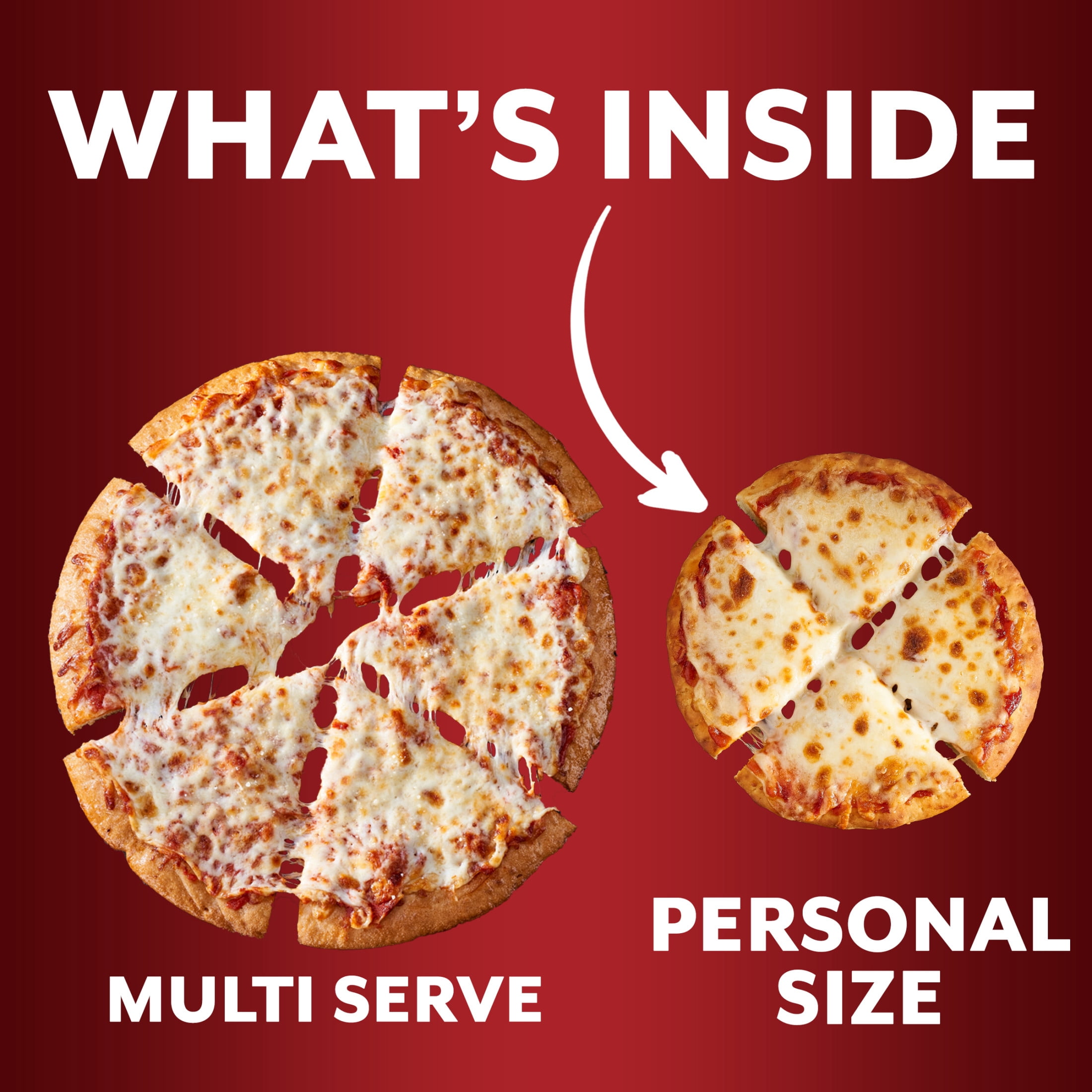 DiGiorno Frozen Pizza, Mini Four Cheese Personal Pizza, 9.2 oz (Frozen)